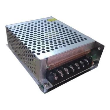 Imagem de Fonte Colmeia 12v 10a 120w Bivolt Estabilizada Led Câmera - Protec