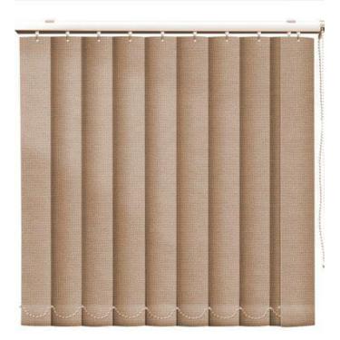 Imagem de Persiana Vertical s/ Bandô 180x180cm - Bege Mescla - Signorini Decor, 