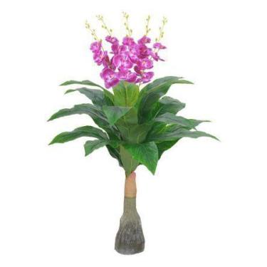 Imagem de Planta Árvore Artificial Orquídea 98cm - FLORESCER DECOR