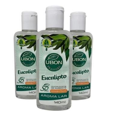 Imagem de 3 Essências De Eucalipto Sauna Ubon Concentrado 140ml Ubon P/ Lar Hote