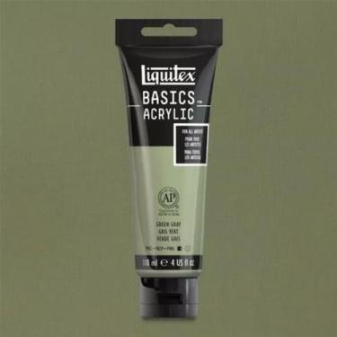 Imagem de Tinta Acrilica Liquitex Basics 118ml - 205 Green Grey