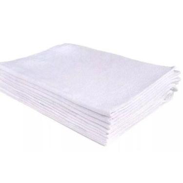 Imagem de Kit 50 Panos Prato 45x68 Qualidade Pé De Galinha Com Bainha - INGRID B