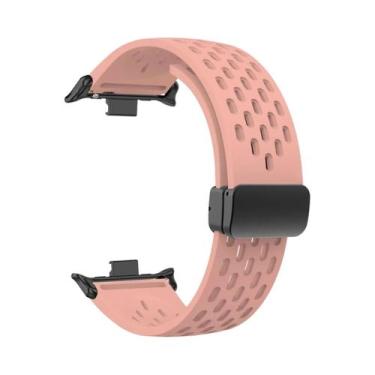 Imagem de Pulseira de Silicone para Xiaomi Band 8 Pro - Pulseira Esportiva com N