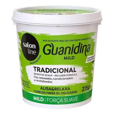 Imagem de Creme Alisante Salon Line Mild 215g Guanidina