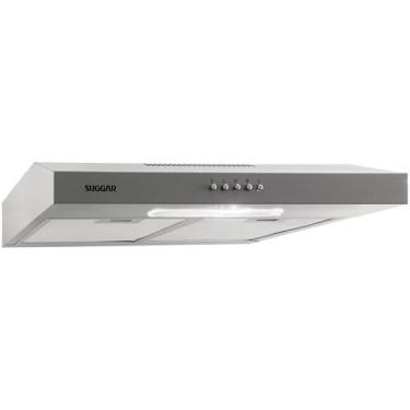 Imagem de Depurador de Ar Suggar 60cm 4 Bocas - 3 Velocidades Slim DPS161PR, Pra