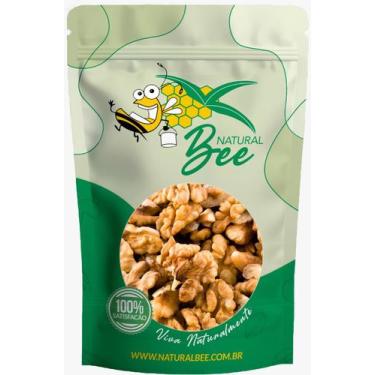 Imagem de Nozes Quartilho Quebradas Novas Claras Crocantes 1KG - Natural Bee