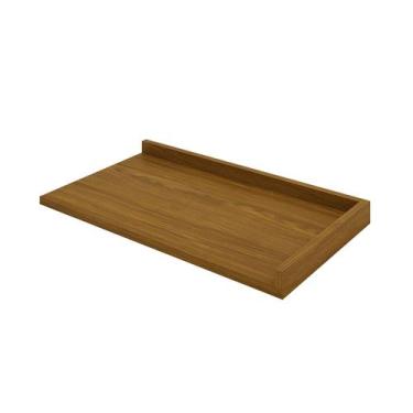 Imagem de Tampo para Balcão de Canto Reto Requinte Nature - Henn, Marrom, Modern