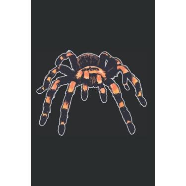 Imagem de Tarantula Notebook: Tarantula Terrarium Spider Web / 6x9 inches / 120 graph sites