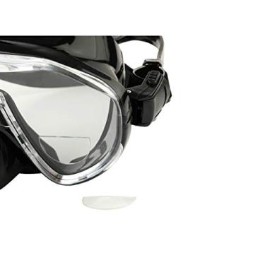 Imagem de + 3,50 adesivos adesivos para lentes bifocais, lente de leitura, adesivo, máscara de mergulho, óculos de natação, lupa adicional (transparente, +3,5)