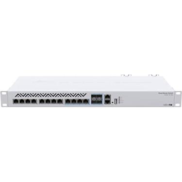 Imagem de MikroTik Interruptor 10G de 12 portas com fonte de alimentação dupla (CRS312-4C+8XG-RM)