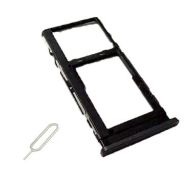 Imagem de UPONEW Para bandeja de cartão SIM TC L40 XL 5G e suporte de cartão SIM micro SD peça de reposição (preto)