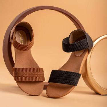 Imagem de Sandália feminina ortopédica confortável anatômica rasteirinha  259 - 