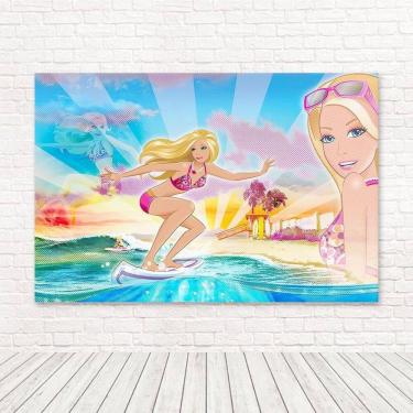 Imagem de Painel Retangular 3D Sublimado Barbie 2,0X1,5 Frt-4040