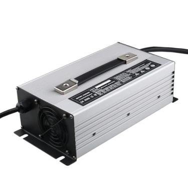 Imagem de Carregador de baterias de 1500 W, Carregador de carrinho de golfe de 12 V/24 V/36 V/48 V/60 V/72 V, para palete, empilhadeira elétrica, carrinho de golfe,48v 25a,5# 2.1DC