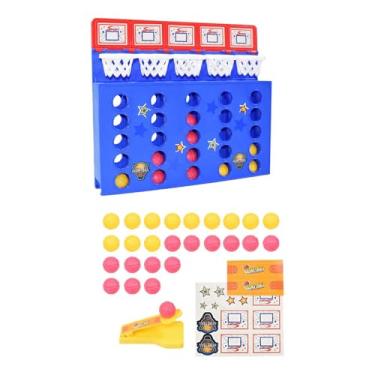 Imagem de MERIGLARE Jogo de bola quicando, jogo de basquete de mesa, brinquedo educacional, jogo de tabuleiro para férias