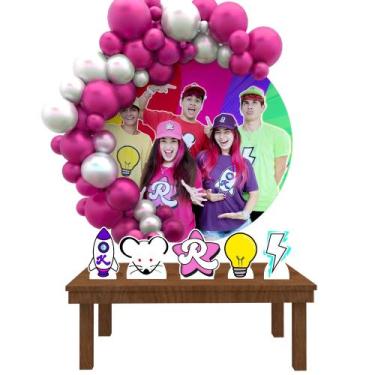 Imagem de Kit Festa Painel Redondo Emilly Vick-IMPAKTO VISUAL