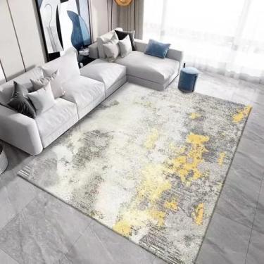 Imagem de Tapete nórdico para sala de estar, respingos de tinta, abstrato, tapete grande para decoração de quarto, tapetes para casa, capacho de entrada lavável, tapete de banho, sem fiapos, 11,200 x 300 cm