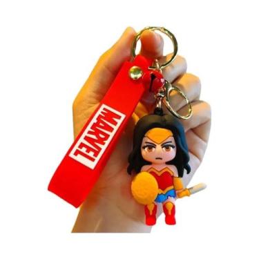 Imagem de Chaveiro Kawaii Homem-Aranha - Figura de Ação para Mochila ou Bolsa In