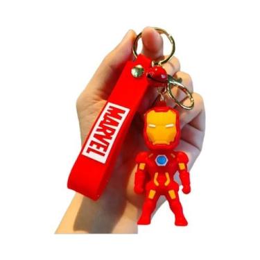 Imagem de Chaveiro Kawaii Homem-Aranha - Figura de Ação para Mochila ou Bolsa In