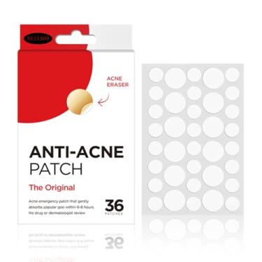 Imagem de Uilita Face Care Patch Cosmetics - Adesivo hidrocolóide para acne e espinhas para cobrir espinhas e manchas no rosto e na pele (PACOTE DE 200 PEÇAS)(Clear(36pcs))