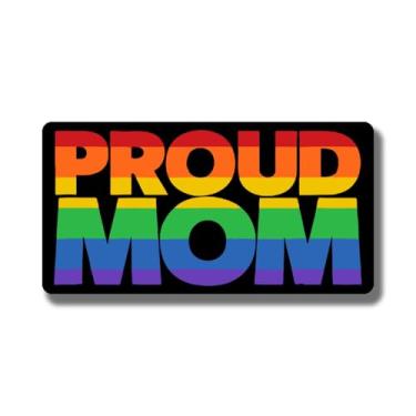 Imagem de Ímã de bandeira orgulho orgulho orgulho LGBTQ orgulho aliado amor arco-íris ímã - carro caminhão para-choque geladeira superfície metal ímã - 5 polegadas no lado mais longo - Feito nos EUA - AAMT0188