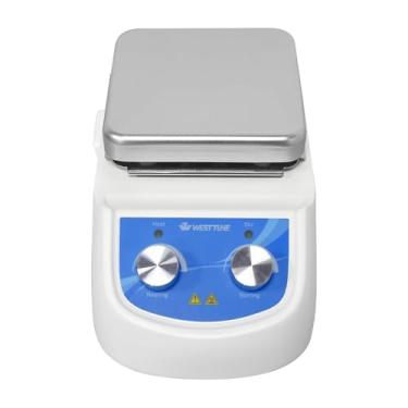 Imagem de WEST TUNE Placa De Aquecimento Com Agitador Magnético Máx. 716℉/380℃, 2000 Rpm Misturador De Placa De Aquecimento Com Agitador Magnético, Agitador Magnético Com Placa De Agitação Magnética De 4,7×4,