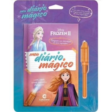 Imagem de Livro Meu Diário Mágico Frozen 2 Disney Com Caneta Mágica