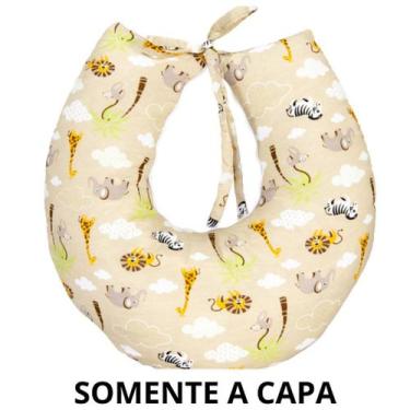 Imagem de Capa de Almofada Amamentação - NoBrand, Safari Bege