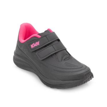 Imagem de Tênis Kidy Infantil KD25-43810, Preto, Pink, 25
