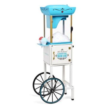 Imagem de Máquina de Gelo Raspadinho Nostalgia Retro - Branco/Azul