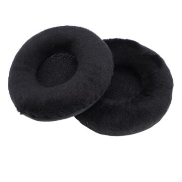 Imagem de Earpads de Reposição Almofos para ES7 ES10 SJ3 SJ5 FC7 FC700 FC707 RE70 ATH ESW9, Earpads de Fones de Ouvido de Fone de Ouvido de Espuma de Memória Confortáveis ​​4pcs (Preto)