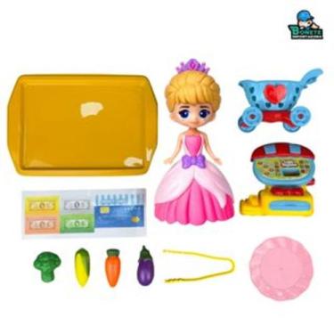 Imagem de Princesa Com Acessórios - Brinquedo Kit Completo - Toy King, Princesa 