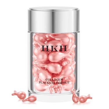 Imagem de Sérum hkh Retinol Colágeno Antienvelhecimento e Placenta Rugas 48 Cápsulas