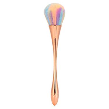 Imagem de Blush Pincel cosmético em pó solto para acabamento de cabelo macio ferramenta de maquiagem