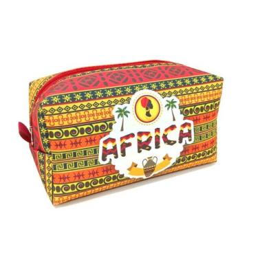 Imagem de Necessaire Africa  Africana Étnica Color  Personalizada - TD Sublimaçã