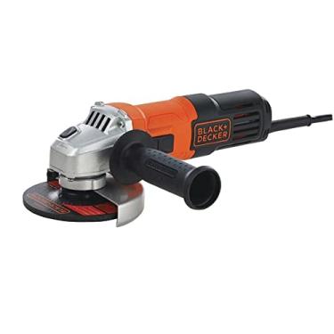 Imagem de Black Decker Esmerilhadeira Angular 115mm, Lixadeira com Potência de 650W, Acompanha Disco de Corte e Desbaste, Modelo G650K5, 220V