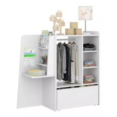 Imagem de Closet Guarda Roupa Infantil Acsa 100% Mdf (quarto Crianças)