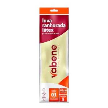 Imagem de Luva Látex Ranhurada Tam.G 2 unidades/pct, Vabene