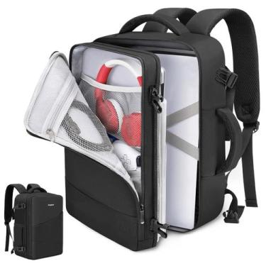 Imagem de Bolsa de transporte Deegotech para PS5/PS5 Pro com laptop de 15,6" pre