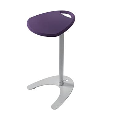 Imagem de Smart Table Medium - Mesa de Apoio Roxa com estrutura Ice Silver, Octoo
