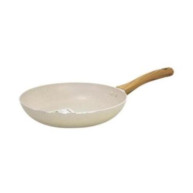 Imagem de Frigideira 26cm Sahara 20mm Revestimento Ceramica Antiaderente Cor Beg