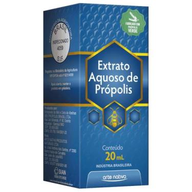 Imagem de Extrato de Própolis Verde Aquoso 20ml em gotas - Arte Nativa