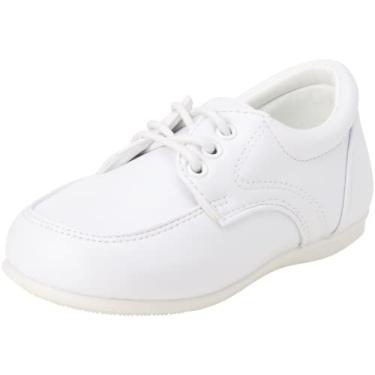 Imagem de Tênis para meninos Josmo First Steps Walking (Infantil, Infantil), Branco, 6 Toddler