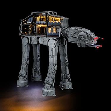 Imagem de BRIKSMAX Kit de iluminação LED para Lego Star Wars AT-AT - Compatível com Lego 75313 Building Blocks Model- Não incluir o conjunto de Lego