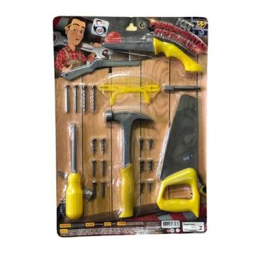 Imagem de Kit Brinquedo Ferramentas Premium 23 Peças Infantil Oficina - Company 