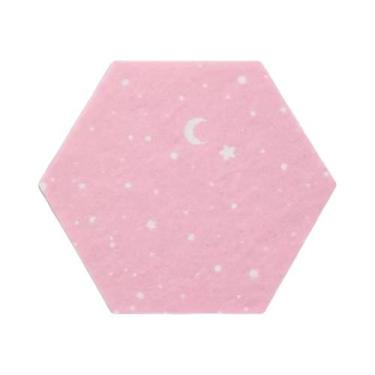 Imagem de Placa De Feltro Hexagonal Autoadesiva Placa De Pino De Cortiça Decoraç
