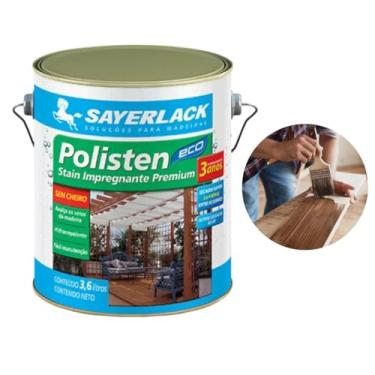 Imagem de Verniz Stain Polisten Eco 3,6l Imbuia Acqua Sayerlack