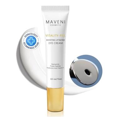 Imagem de MAVENI Creme Para Os Olhos Que Aumenta A Vitalidade, Antienvelhecimento Natural Levanta E Firma, Reduz Rugas, Linhas Finas, Bolsas Olheiras