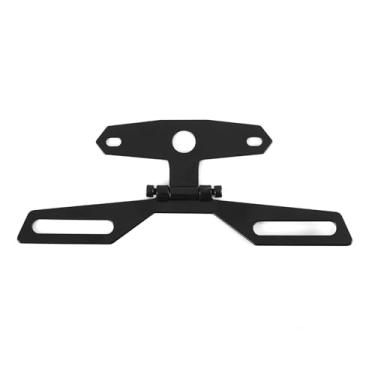 Imagem de Suuonee Suporte dobrável para placa de carro e eliminador de para-lama para motocicleta, suporte traseiro para quadriciclos