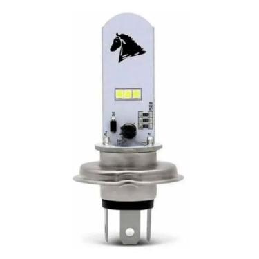 Imagem de Lâmpada Farol Led H4 Modelo Strobo Moto 6500k Super Branca - Serjão Pa